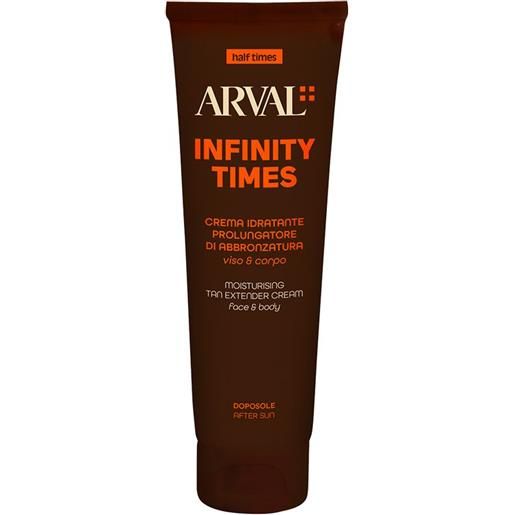 ARVAL infinity times crema idratante prolungatore di abbronzatura viso & corpo 150 ml