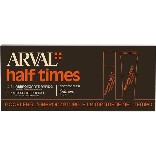 ARVAL half times abrronzante rapido + fissante rapido (5 + 5) undefined