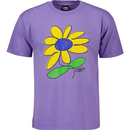 OBEY t shirt sun flower