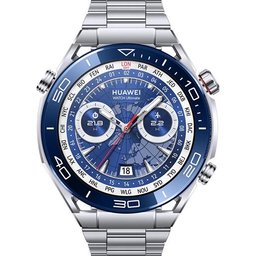 Huawei smartwatch Huawei watch ultimate voyage gps/bluetooth 48.5mm blu/argento [colombo-b19s]