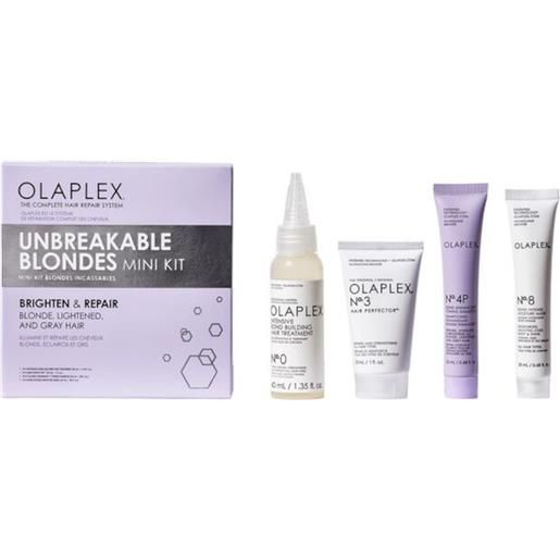 Olaplex Olaplex unbreakable blondes mini kit mini kit blonde