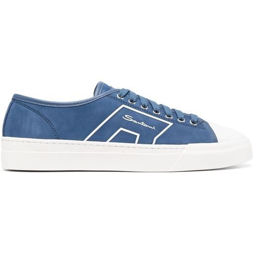 Santoni sneakers - blu