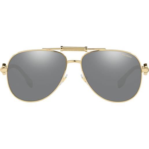 Versace occhiali da sole Versace ve2236 1002z3 polarizzati