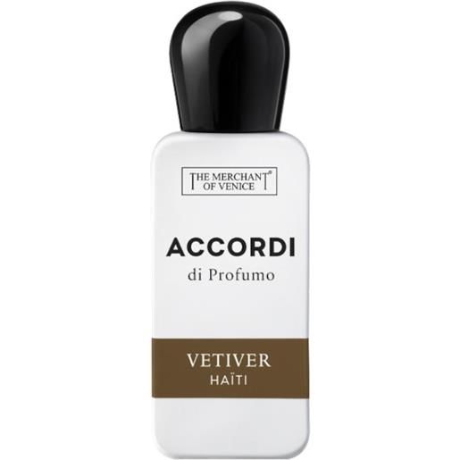 The Merchant of Venice accordi di profumo - vetiver haiti 30 ml