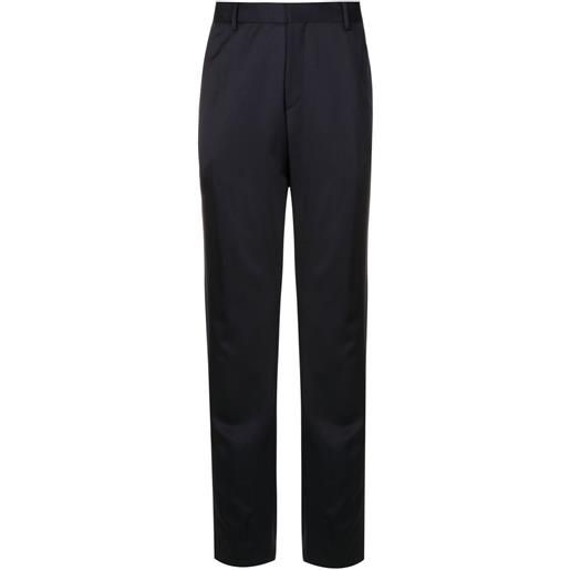 BOSS pantaloni sartoriali dritti - nero