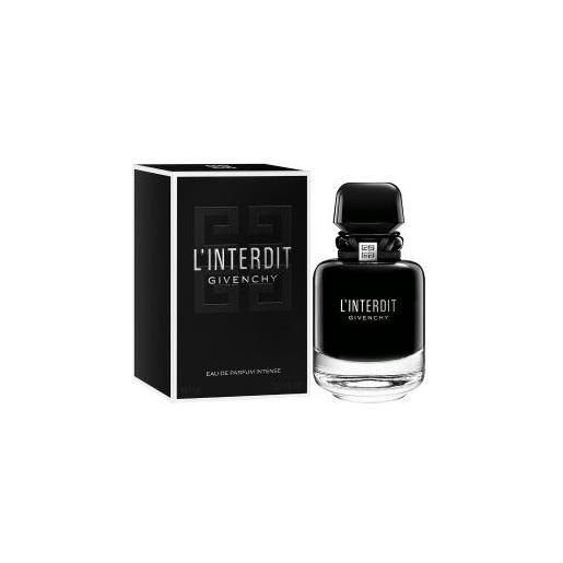 Givenchy l'interdit intense 80 ml, eau de parfum intense spray