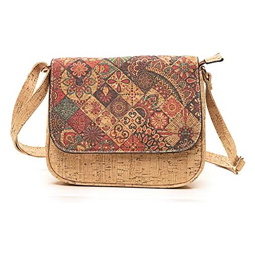 CocoImagen portafoglio tracolla borsa in sughero donna modelli s10128, mosaico 2