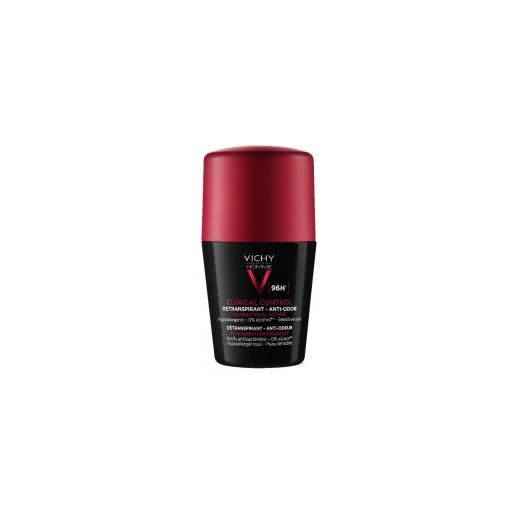 Vichy homme deodorante clinical control anti-odore e antibatterico 96h 50ml