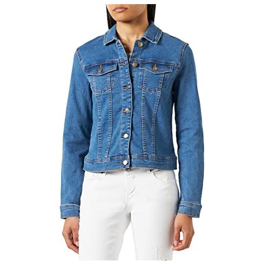 seiveini Giacca di Jeans da Donna Lunga Autunno Inverno Giubbotto Giacca in  Denim Lavato Vintage Giacca Boyfriend Maniche Lunghe Cappotto di Jeans  Taglie Forti E Azzurro S : : Moda