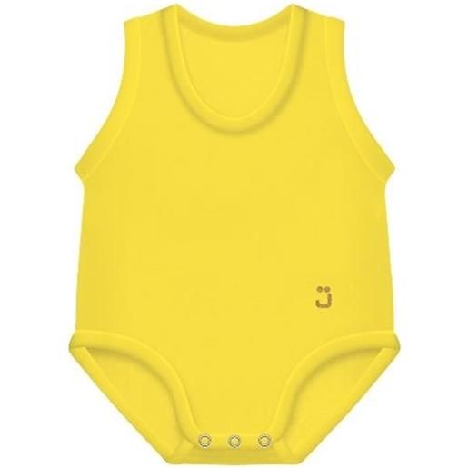 J Bimbi summer - body neonato 0-36 mesi colore giallo, 1 body