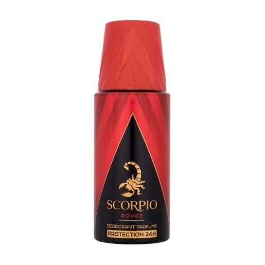 Scorpio rouge 150 ml spray deodorante per uomo