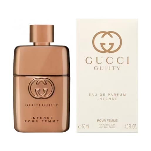 Gucci guilty pour femme eau de parfum intense, spray - profumo donna 50ml