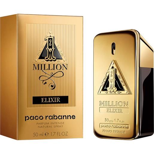 Paco rabanne 1 million elixir parfum intense, spray - profumo uomo 50ml