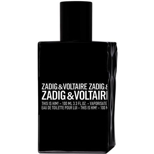 ZADIG & VOLTAIRE profumo zadig & voltaire this is him!Eau de toilette spray - uomo 50ml