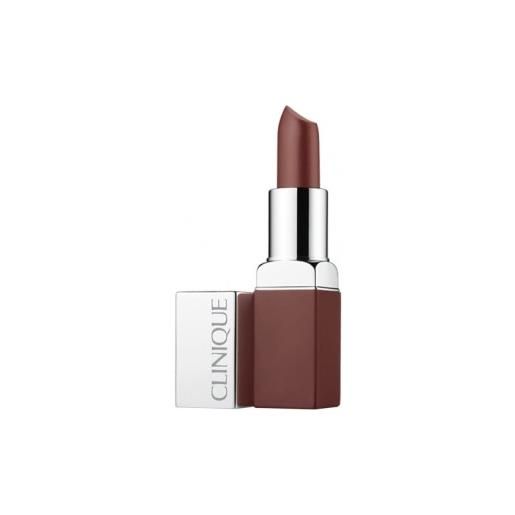 Clinique pop matte matte lip colour effetto matt + base levigante, 3,9 g - rossetto make up viso 10 clove pop