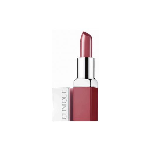 Clinique pop lip colour colore intenso + base levigante, 3,9 g - rossetto make up viso pop lip 14 plum pop