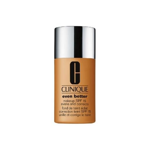 Clinique even better makeup spf 15 (tipo di pelle ii - iii), 30 ml - fondotinta make up viso even better makeup spf 15 wn 114 golden