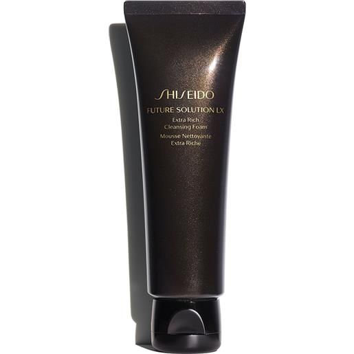 SHISEIDO future solution lx extra rich cleansing foam mousse detergente 125 ml