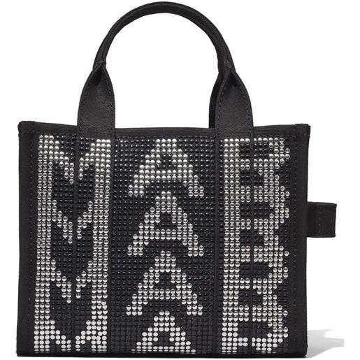 Marc Jacobs borsa the studded monogram tote piccola - nero