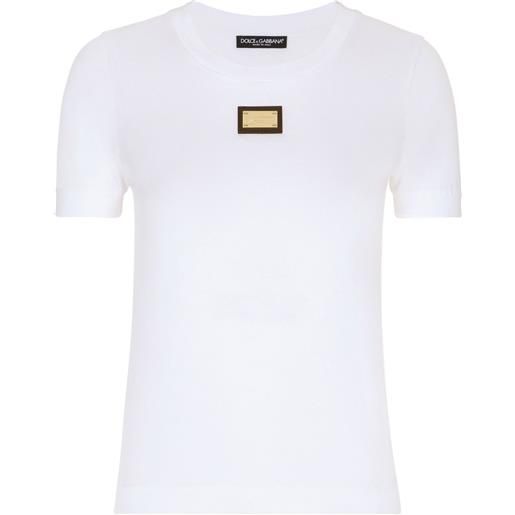 Dolce & Gabbana t-shirt dg essentials - bianco