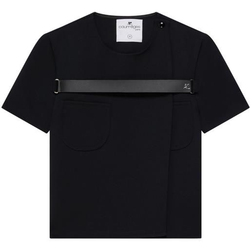 Courrèges t-shirt - nero
