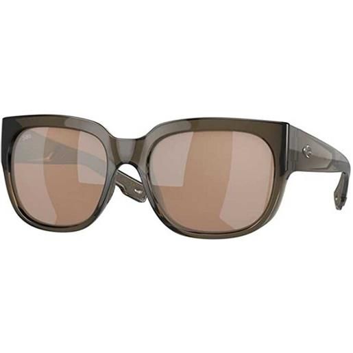 Costa waterwoman polarized sunglasses oro copper silver mirror 580g/cat2 donna