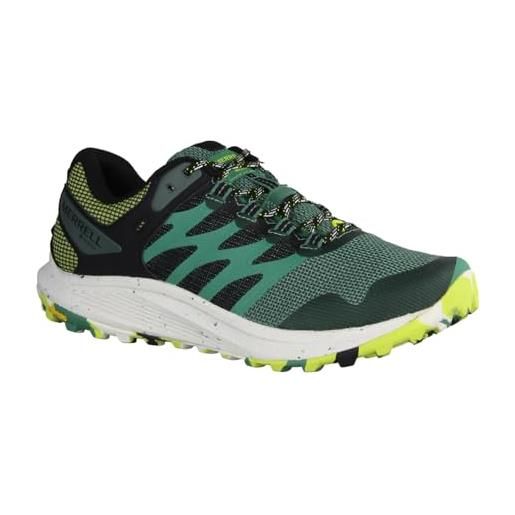 Merrell nova 3 gtx, scarpe da escursionismo uomo, colore: verde pino, 41.5 eu