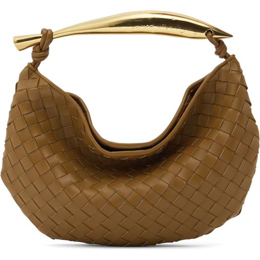 BOTTEGA VENETA borsa piccola sardine in pelle