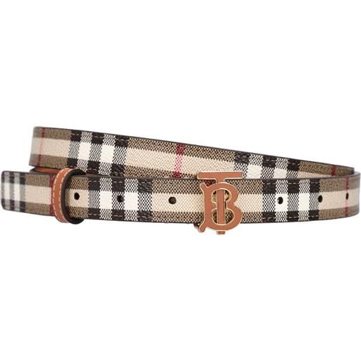 BURBERRY cintura check 2cm