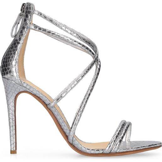 ALEXANDRE BIRMAN sandali eve in pelle stampa pitone 100mm