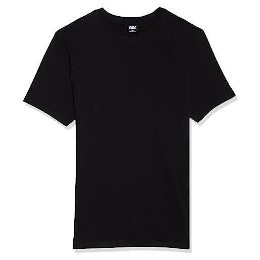 Urban Classics basic - maglietta da uomo, confezione da 6, nero/nero/bianco/bianco/antracite/carbone, 5xl