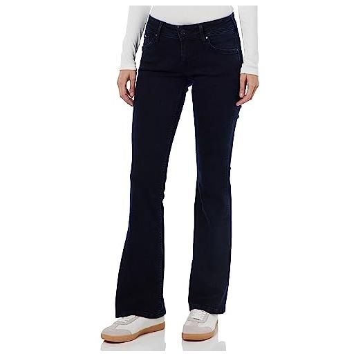 Pepe Jeans new pimlico, jeans donna, blu (denim-wr0), 25w / 30l
