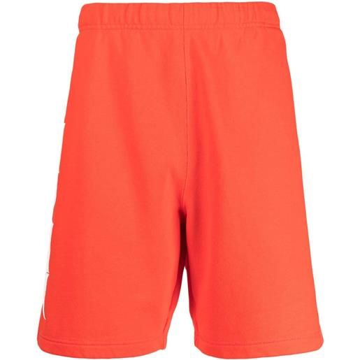Heron Preston shorts sportivi reg hpny con stampa - arancione
