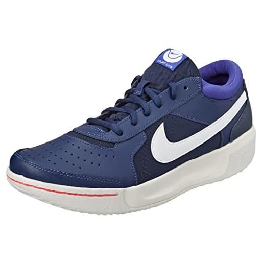 Nike zoom lite 3, scarpe da tennis per campi in cemento uomo, blu (midnight navy/white/phantom/lapis), 45.5 eu