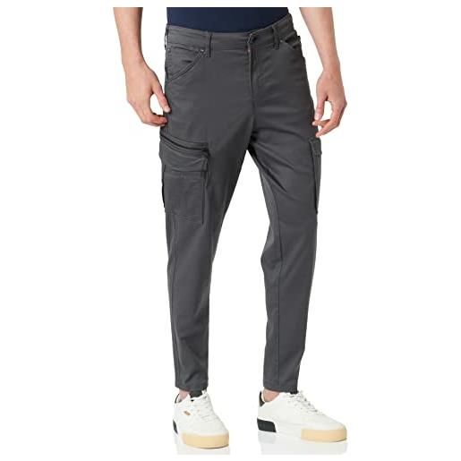 Jack & jones jpstace jjdex akm noos affusolato pantaloni cargo, oxford tan, 27w x 30l uomo