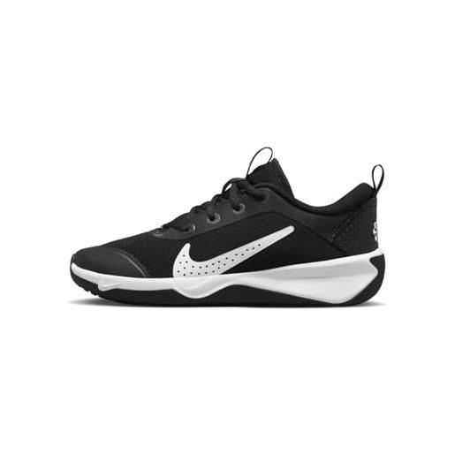 Nike omni multi, big kids' indoor court shoes unisex-adulto, black/anthracite, 39 eu