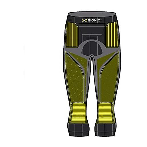 X-Bionic energy accumulator 4.0 pantaloni g099 charcoal/yellow l
