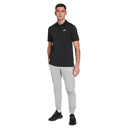 Nike sportswear matchup pq, polo uomo, black/white, xl