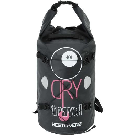 Best Divers pvc dry 40l backpack nero