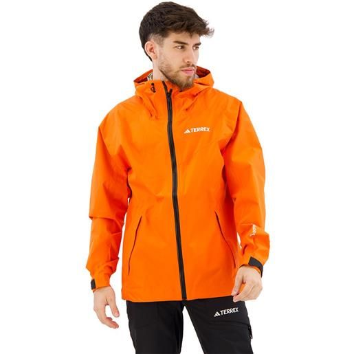 Adidas xpr gore pac jacket arancione s uomo