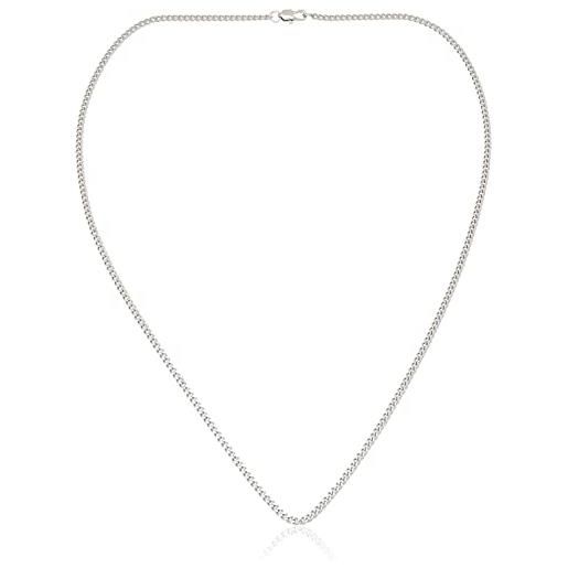 Xen-Labs silver single clasp neck chain