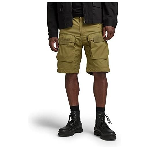 G-STAR RAW men's 3d regular cargo shorts, verde (smoke olive d22948-d308-b212), 31
