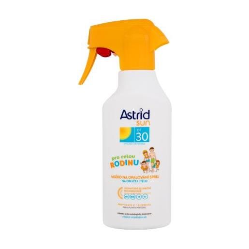Astrid sun family milk spray spf30 lozione solare waterproof per famiglie 270 ml