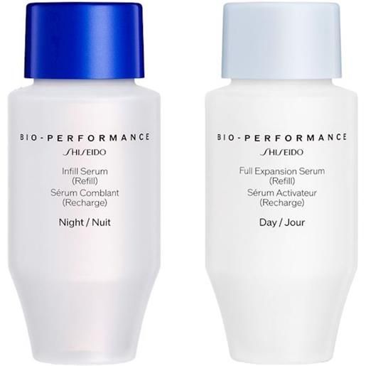 SHISEIDO "shiseido bio performance skin filler duo serum, 30ml x 2 ricaricasiero giorno e notte"