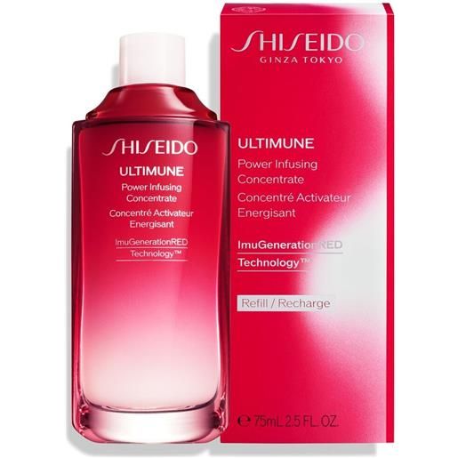Shiseido ultimune power infusing concentrate ricarica 75 ml - trattamento viso anti-eta