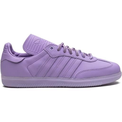 adidas sneakers samba purple humanrace x pharrell - viola
