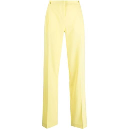 Coperni pantaloni in twill - giallo