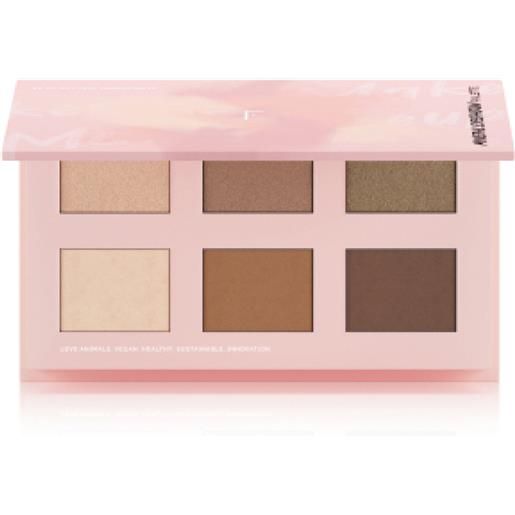 FRESHLY COSMETICS mineral eyeshadow palette 6 x 1,5gr palette occhi, ombretto compatto