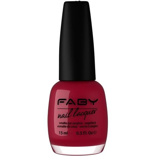 FABY nail lacquer smalto life is a flower
