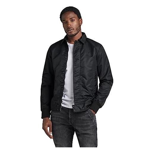 G-STAR RAW men's harrington jacket, nero (dk black d22896-c143-6484), xs